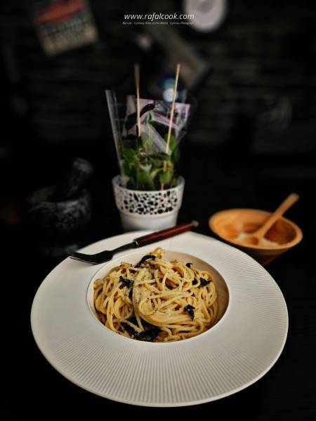 Makaron z szałwią, cytryną i pecorino – Kenwood Cooking Chef XL