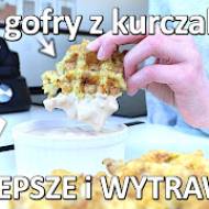 Przepis na gofry z piersią kurczaka