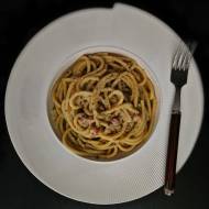Fake Carbonara z Żółtych Pomidorów