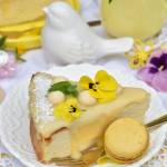 Aksamitny sernik z Lemon Curd
