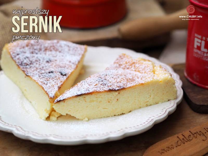 Najprostszy sernik pieczony