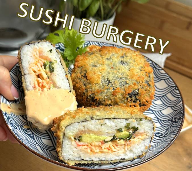 Sushi burgery