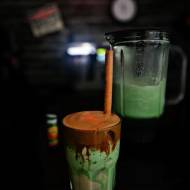 Pandan Shake Frappe z lodami waniliowymi