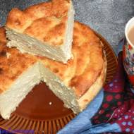 Sernik bananowo - kokosowy