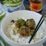Klopsiki teriyaki w sosie miso