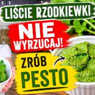 Przepis na pesto z liści rzodkiewek z parmezanem