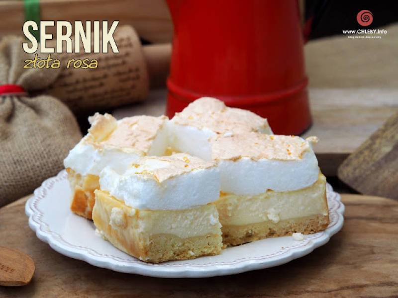 Sernik złota rosa