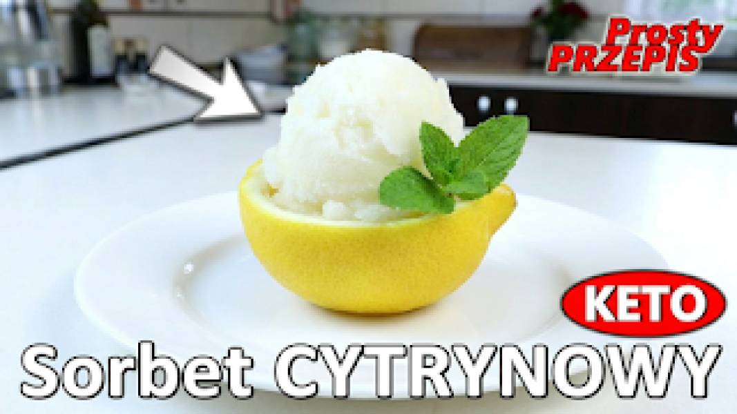 Przepis na sorbet cytrynowy