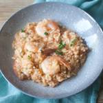 Risotto z krewetkami