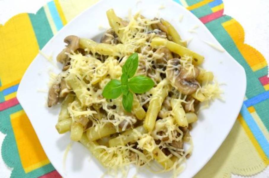 Fasolka szparagowa z pieczarkami + film