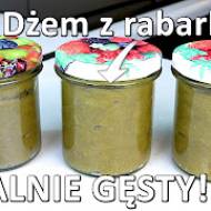Przepis na dżem z rabarbaru