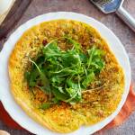 Omlet z marchewką i cukinią