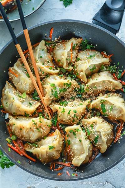 Gyoza z mięsem i kapustą – prosty przepis na japońskie pierożki