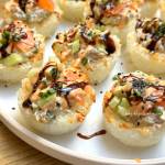Koszyczki ryżowe a'la sushi