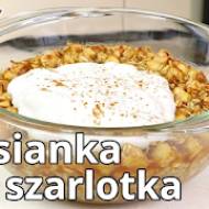 Przepis na pieczoną owsiankę z jabłkami i cynamonem