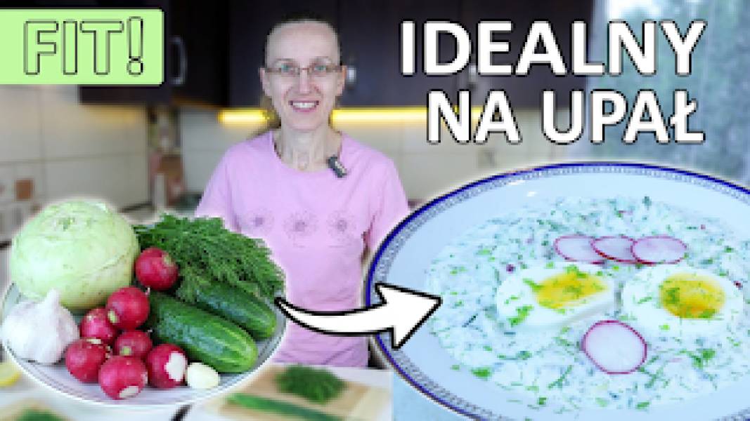 Przepis na chłodnik z kalarepy