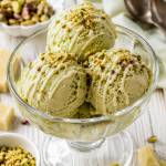 Lody domowe-pistacjowe