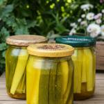 Cukinia marynowana w zalewie octowej z kurkumą (Thermomix)