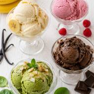 Lody domowe z mrożonych bananów