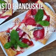 Ciasto francuskie z truskawkami i mascarpone