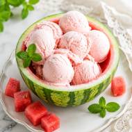 Lody arbuzowe z 3 składników – bez maszynki
