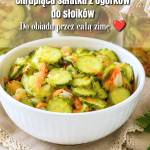 Sałatka z ogórków do słoików na zimę – rodzinny przepis