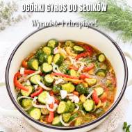 Ogórki w zalewie gyros z papryką do słoików na zimę
