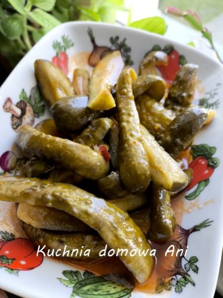 Ogórki krokodylki z chilli