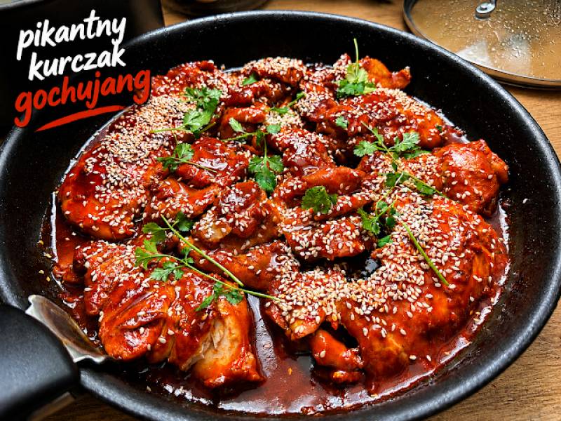 Pikantny kurczak gochujang
