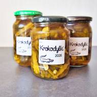 Krokodylki - chrupiące ogórki słodko-pikantne – niezawodny przepis na zimę! 🥒🌶️