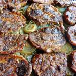 KARKÓWKA KEBABOWA PIECZONA NA CEBULI  + filik