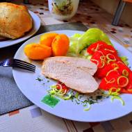 Filet z indyka pieczony w rękawie
