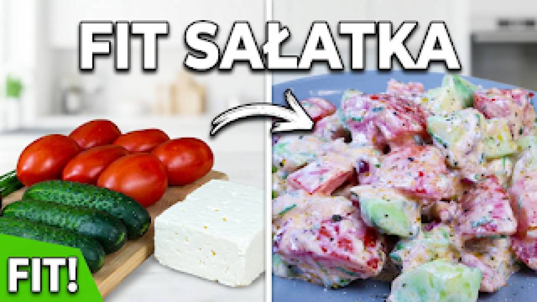 Przepis na warzywną sałatkę z fetą