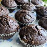 Czekoladowe muffinki z cukinią