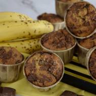 Bananowe muffinki z czekoladą