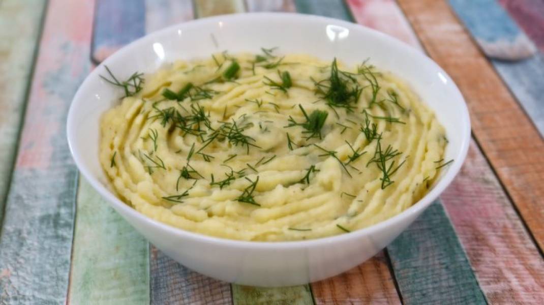 Puree ziemniaczane z czosnkiem + film