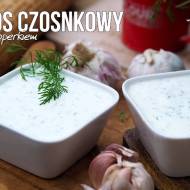 Sos czosnkowy z koperkiem