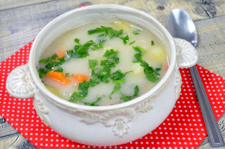 Zupa grysikowa z ziemniakami + film