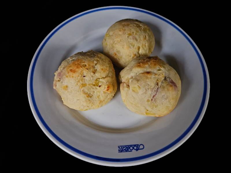 Knedle pieczone