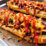 Zapiekanki z boczniakami gochujang