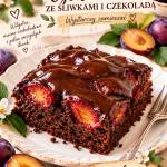 Ciasto czekoladowe ze śliwkami