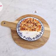 Serniczek bananowy z gruszką nashi smazone w air fray'erze