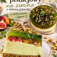 Sernik pistacjowy / na zimno