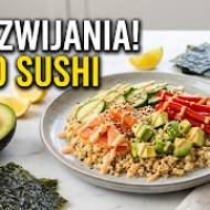 Przepis na shusi na talerzu w wersji low carb