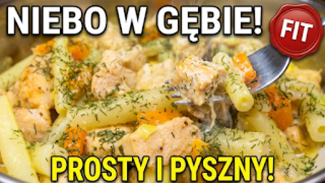 Przepis na kurczaka w sosie śmietanowym z fasolką szparagową