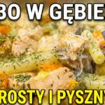 Przepis na kurczaka w sosie śmietanowym z fasolką szparagową