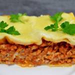 Lasagne z mięsem mielonym + film