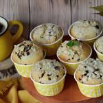 MUFFINKI Z JABŁKAMI I CZEKOLADĄ