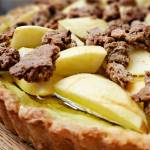 Tarta z jabłkami i galaretką. Chrupiąca tarta SnapDragon