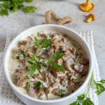 Kurki w sosie z mascarpone